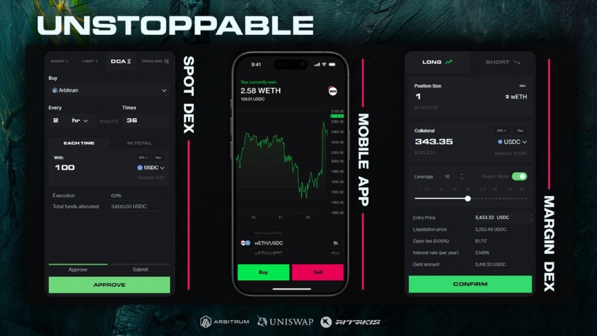 Product suite key visual designed for Unstoppable